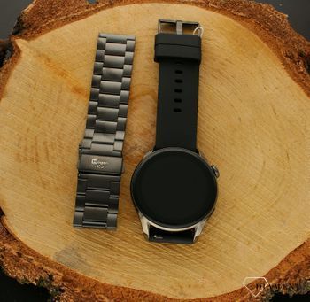 Smartwatch damski  HC3 na czarnym pasku silikonowym, lub bransolecie z funkcją wykonywania połączeń ⌚ z bluetooth 📲 Rozmowy przez zegarek  ✓Autoryzowany sklep. ✓Grawer 0zł ✓Gratis Kurier 24h ✓Zwrot 30 dni ✓Gwarancja najniżs.jpg